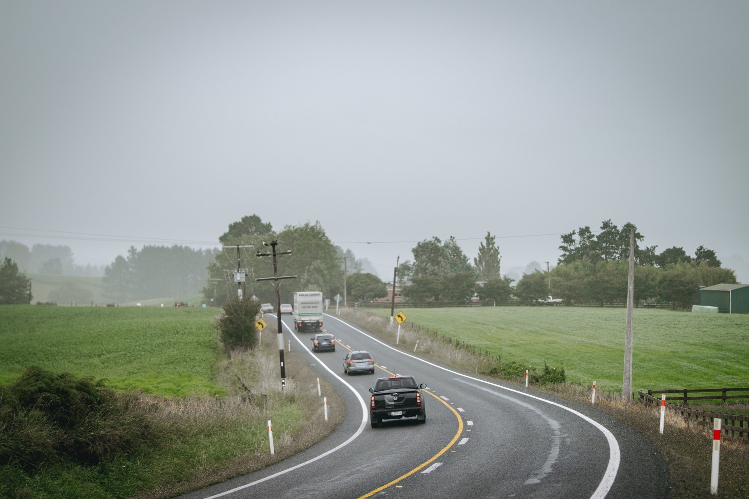 Driving in Rain and Floods in New Zealand