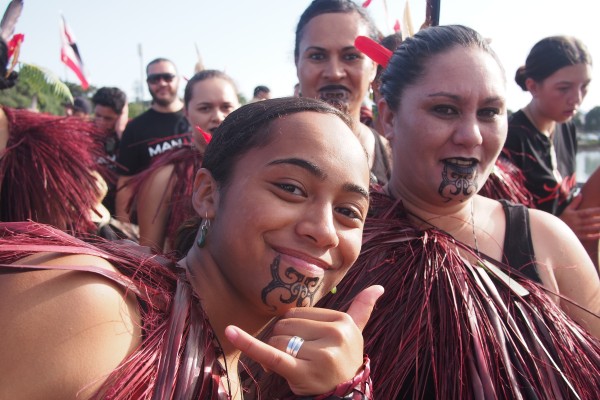Learning Māori words and phrases in New Zealand