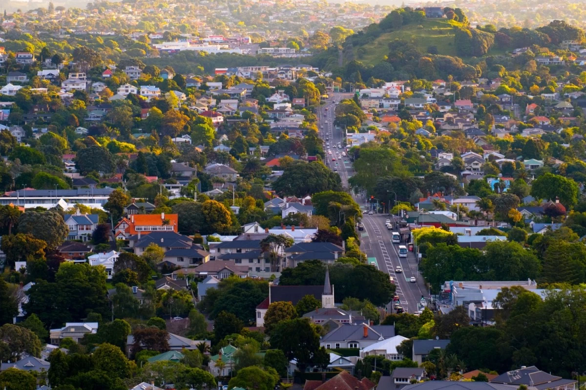 A neighborhood in New Zealand popular for its affordable rental properties