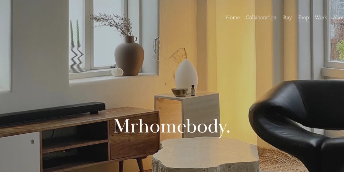 Studio Goh — an online store that features furniture and home goods