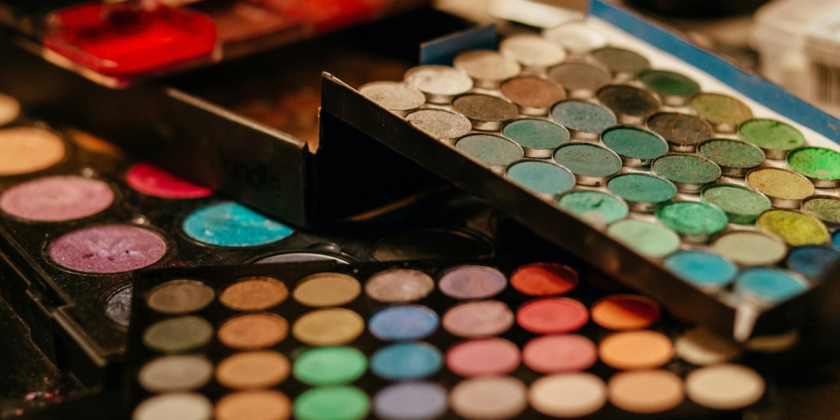 A pile of used eyeshadow pallete that has been sitting unused for months