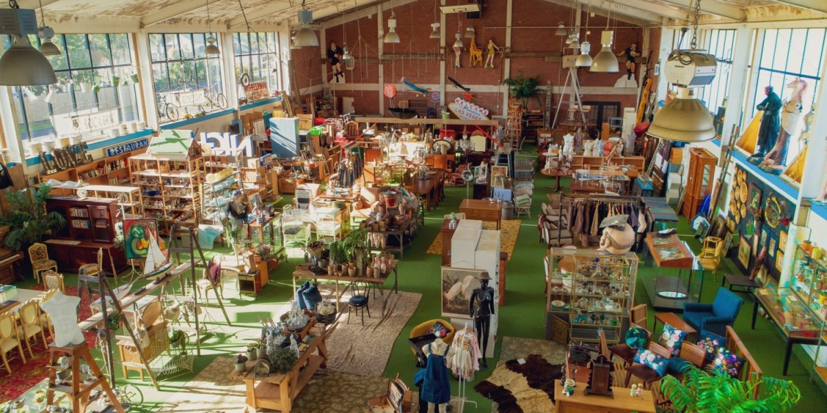 A plethora of second-hand furniture and decorative pieces inside Junk & Disorderly store in Mount Eden, Auckland
