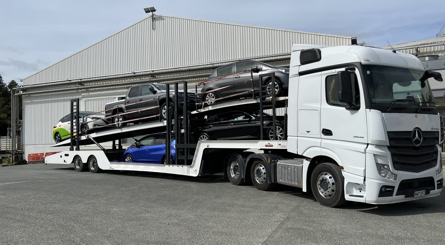 Car transport across New Zealand
