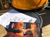 Beefeater Bugg BBQ with stand on wheels