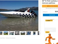 Power boat 22000 cyclone