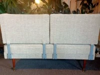 Retro convertible 2 seater couch