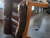 Light two seater couch