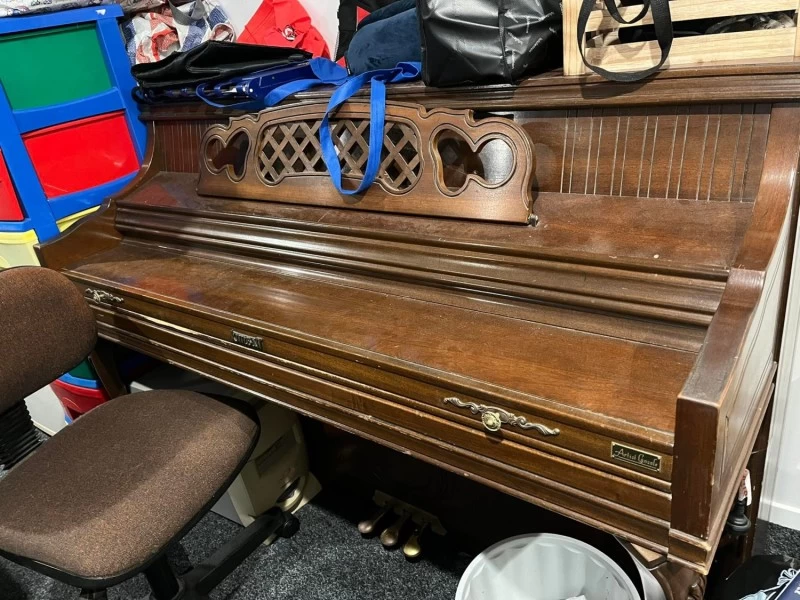 Old and elegant piano