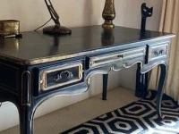 A Louis Xv Styled Hardwood Desk