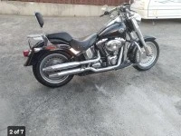 Motorcycle Harley Fatboy