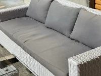 STANDOUT FREEDOM FURNITURE RATTAN & ALUMINIUM OUTDOOR LOUNGE SETTING, ...