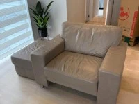 Couch and chair and ottoman