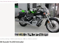 Motorcycle Suzuki VL250