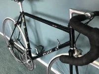 Elite road bike, made by noted motorcyclist frame maker Ken McIntosh, ...