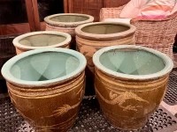 Earthernware urn, Earthernware urn, Earthernware urn, Earthernware urn...