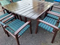 Supreme Outdoor Devon Table and 8 Chairs set