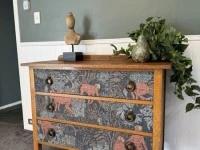 Oak drawer