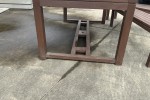 BBQ table 2 chairs and 2 bench seats to wooden;;