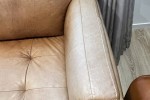 LUCA HENDRIX LEATHER 3 SEATER SOFA from Farmers