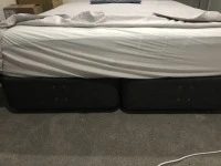 Double king bed, Bicycle, Boxes x 5