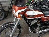 Motorcycle yamaha 1972 R5 350 twin