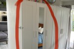 IKEA Wardrobe, Washing machine - front loader, Bar stools x 2, Small i...