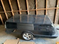 Custom Fibreglass Trailer - Unique & Hardly Used