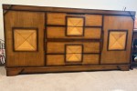 Wood cabinet drawers