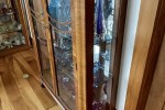Walnut deco cabinet