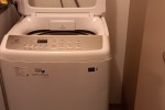 A three seats cough, fridge 170cm tall, washing machine