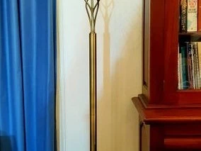 *** Brass Uplight Floor Lamp! ***