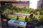 Model train layout to Japan Fiesta drop off and return