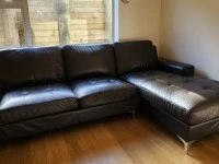 Used L-shaped sofa