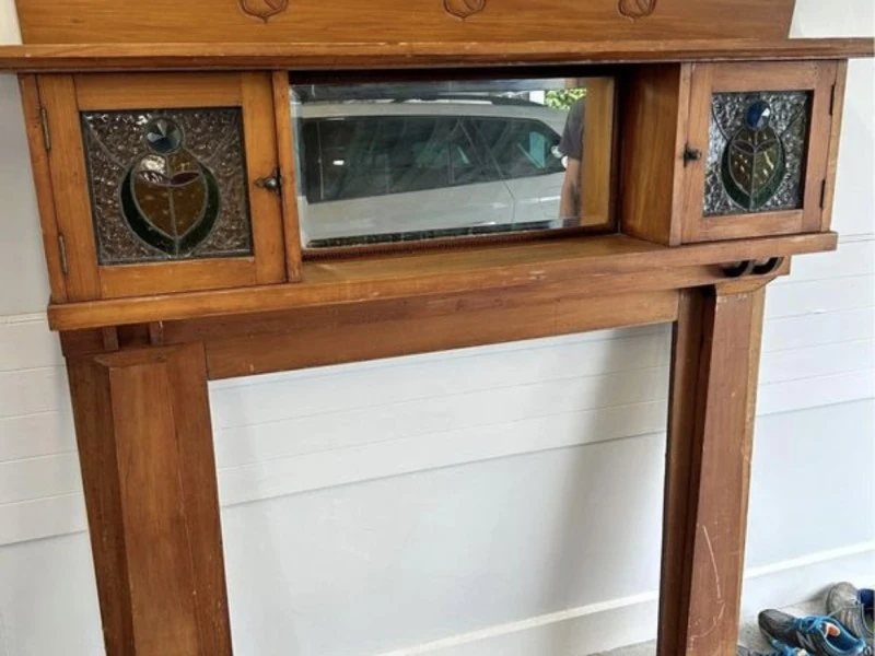 Mantle piece wood only