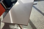 Office desk, filing cabinets (4), Plan Drawer Chest, Melamine Desk top...