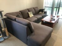 Used grey couch