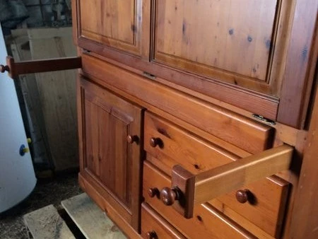 Large sewing cabinet