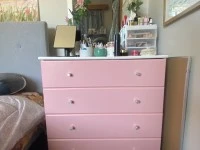 1 bedside table, Double Door Fridge, 2 Dressing Mirror, 2 Queen Bed, 1...