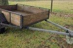 Small single axle trailer