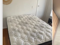 Queen bed and base