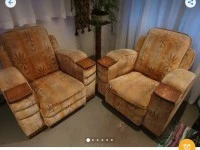 2 armchairs 1 meter sq each