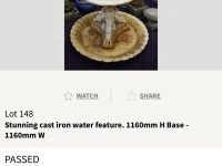 Cast Iron Fountain