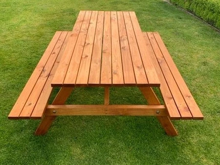 Extra large 6-8 person picnic table.