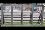 1x Aluminium sliding door, 1x aluminium bifold window