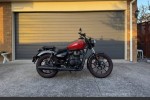 Motorcycle Royal Infield Meteor fireball