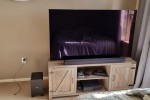Qween Bed, 65 Inch TV