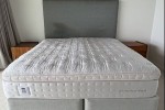 King Size King Koil Distinction Plush Mattress + Base + Upholstered He...
