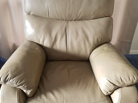 Electric Leather Recliner Armchair