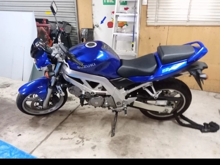 Motorcycle Suzuki Sv650