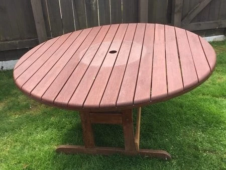 Large wooden table